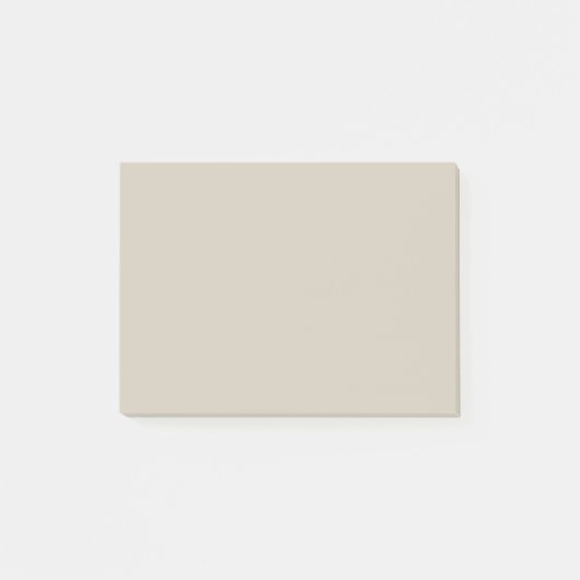 Post-it® Couleur solide beige accessible (Devant)