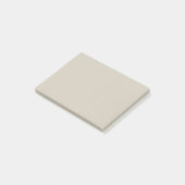 Post-it® Couleur solide beige accessible (Incliné)
