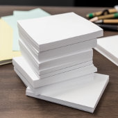 Post-it® Couleur solide blanche
