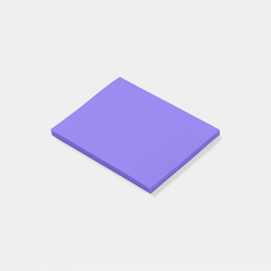 Post-it® Couleur solide bleu ardoise moyenne (Incliné)