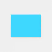 Post-it® Couleur solide bleu ciel vif (Devant)