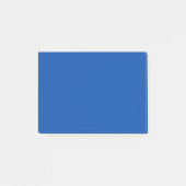 Post-it® Couleur solide bleu Cobalt (Devant)