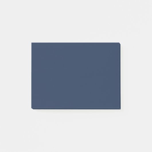 Post-it® Couleur solide bleu marine (Devant)