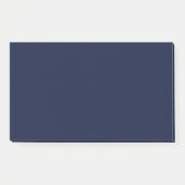 Post-it® Couleur solide bleu marine de minuit (Devant)