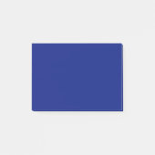 Post-it® Couleur solide bleu profond classique (Devant)