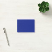 Post-it® Couleur solide bleu profond classique (Bureau)