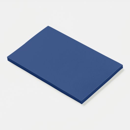Post-it® Couleur solide bleue royale (Incliné)