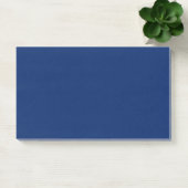 Post-it® Couleur solide bleue royale (Bureau)