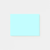 Post-it® Couleur solide Celeste (Devant)
