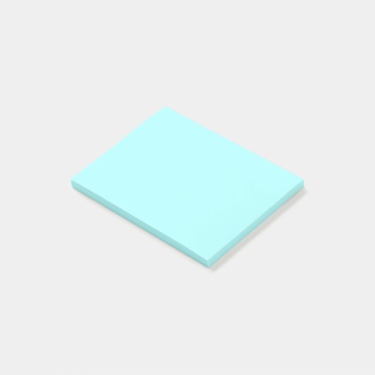 Post-it® Couleur solide Celeste (Incliné)