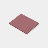 Post-it® Couleur solide Cordovan (Incliné)