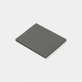 Post-it® Couleur solide d'olive noire (Incliné)