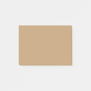 Post-it® Couleur solide du chameau