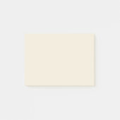 Post-it® Couleur solide Eggshell (Devant)
