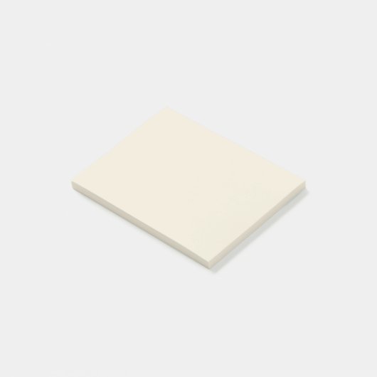 Post-it® Couleur solide Eggshell (Incliné)