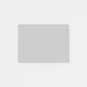 Post-it® Couleur solide en argent pur (Devant)