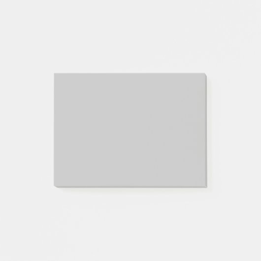 Post-it® Couleur solide en argent pur (Devant)