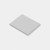 Post-it® Couleur solide en argent pur (Incliné)