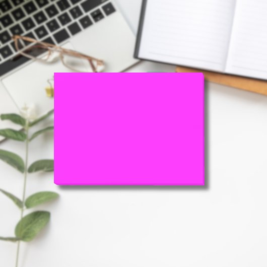 Post-it® Couleur solide Fuchsia | Classic Elegant
