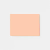 Post-it® Couleur solide Fuzz Peach (Devant)