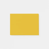 Post-it® Couleur solide jaune moutarde (Devant)