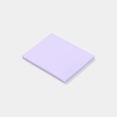 Post-it® Couleur solide Lavande pâle (Incliné)