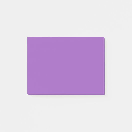 Post-it® Couleur solide Lilac profonde (Devant)