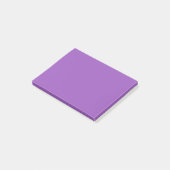 Post-it® Couleur solide Lilac profonde (Incliné)