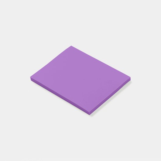 Post-it® Couleur solide Lilac profonde (Incliné)