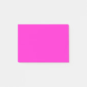 Post-it® Couleur solide magenta chaude (Devant)