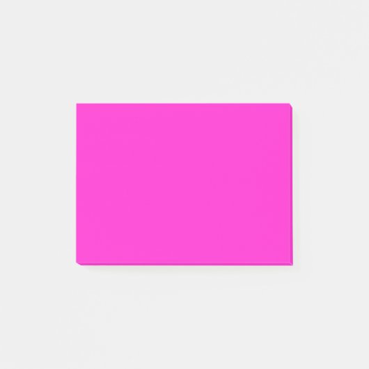 Post-it® Couleur solide magenta chaude (Devant)