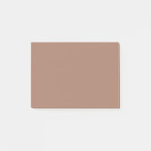 Post-it® Couleur solide Mocha Mousse (Devant)