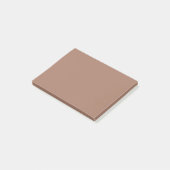 Post-it® Couleur solide Mocha Mousse (Incliné)