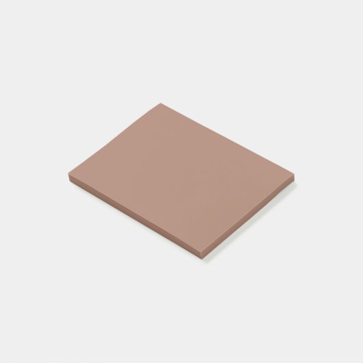 Post-it® Couleur solide Mocha Mousse (Incliné)