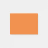 Post-it® Couleur solide orange électrique (Devant)