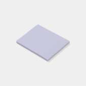 Post-it® Couleur solide pourpre en cuir (Incliné)
