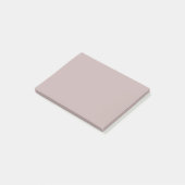Post-it® Couleur solide rose argent (Incliné)