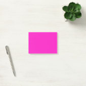 Post-it® Couleur solide rose éclatante (Bureau)