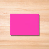 Post-it® Couleur solide rose néon
