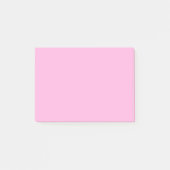 Post-it® Couleur solide rose pâle (Devant)