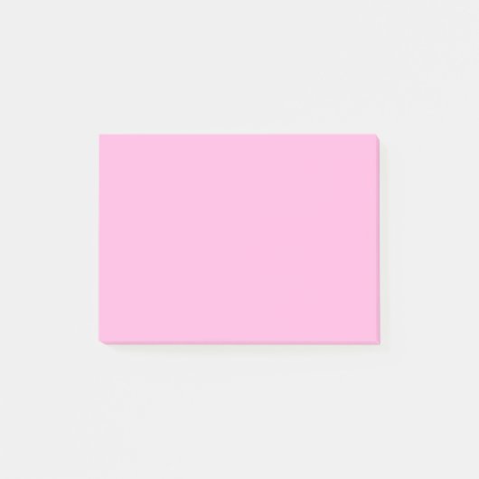 Post-it® Couleur solide rose pâle (Devant)