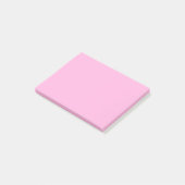 Post-it® Couleur solide rose pâle (Incliné)