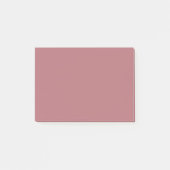 Post-it® Couleur solide Rose poussiéreux (Devant)