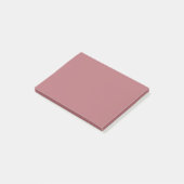 Post-it® Couleur solide Rose poussiéreux (Incliné)