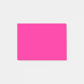 Post-it® Couleur solide rose profonde (Devant)