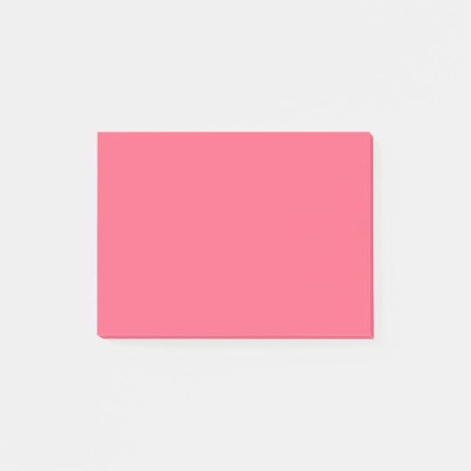 Post-it® Couleur solide rose rose (Devant)