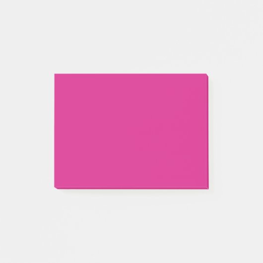 Post-it® Couleur solide rose vif (Devant)