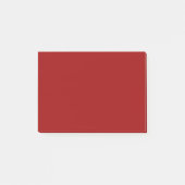 Post-it® Couleur solide rouge Crimson (Devant)