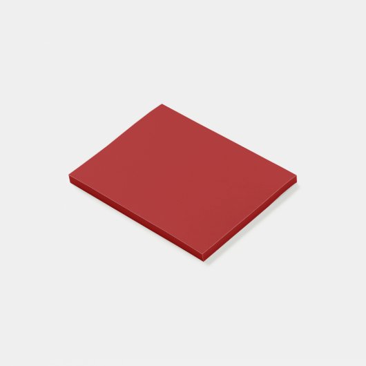 Post-it® Couleur solide rouge Crimson (Incliné)