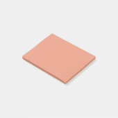 Post-it® Couleur solide Saumon foncé (Incliné)
